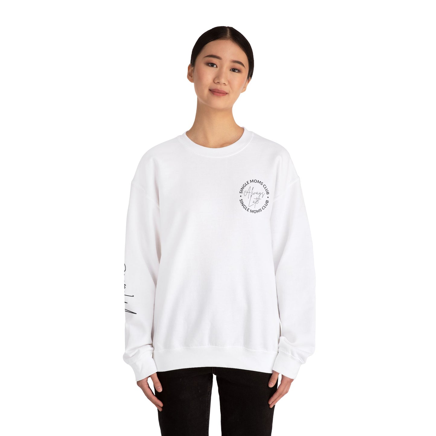 Always Late - Heavy Blend™ Crewneck Sweatshirt
