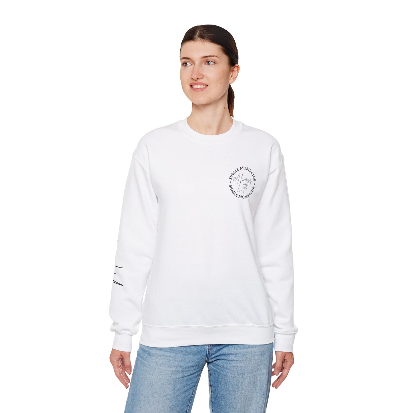 Always Late - Heavy Blend™ Crewneck Sweatshirt
